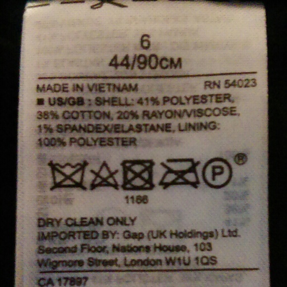 Banana Republic sleeveless dress, size 6 - Picture 7 of 7